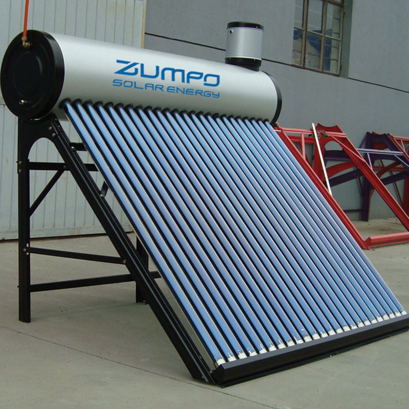 快速太阳能真空管集热器 非承压太阳能热水器 一体式大型热水系统