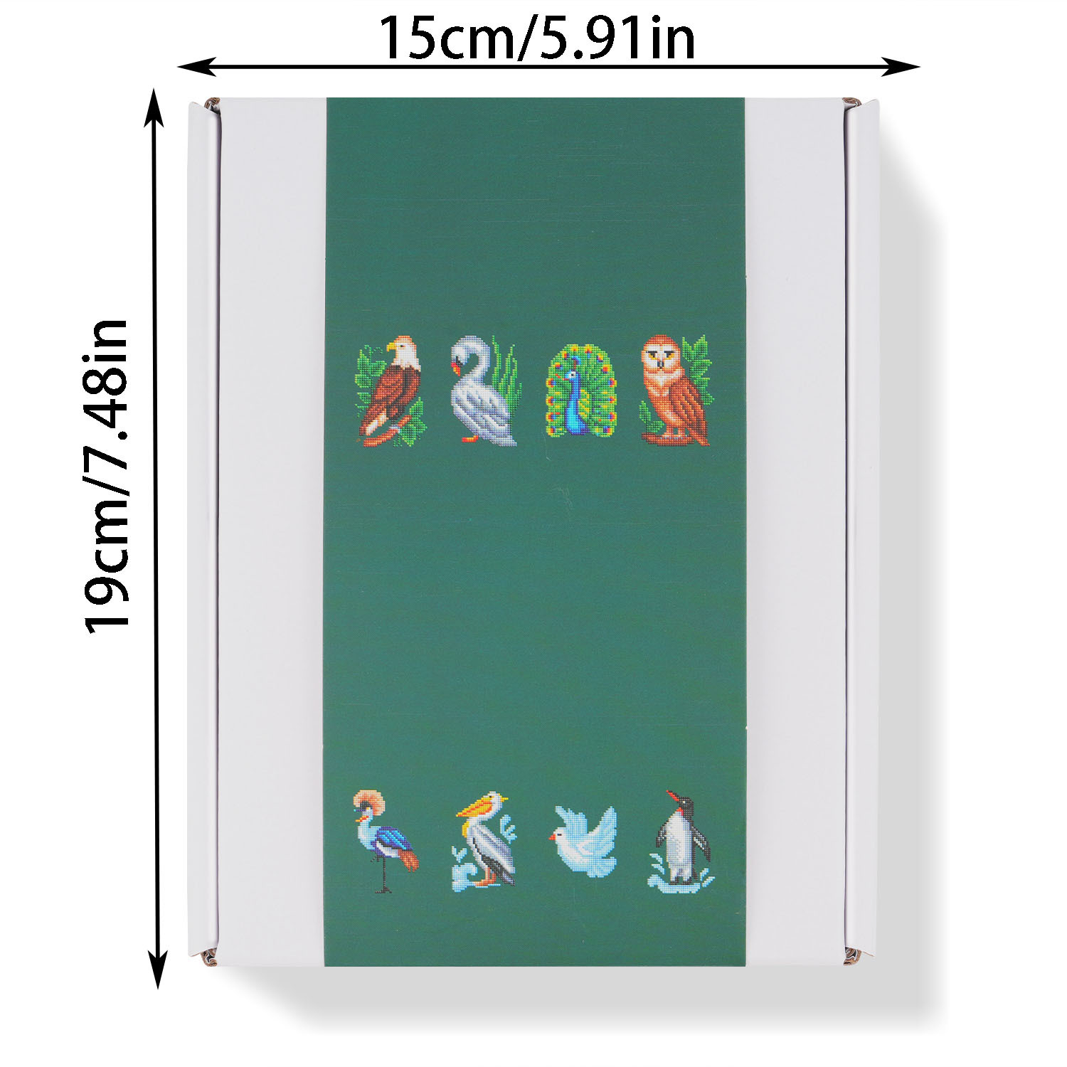 Estación independiente venta caliente 5D pintura de diamantes 5 * 7 pulgadas sin marco edición de aves serie de animales nuevos dibujos animados digitales mampostería