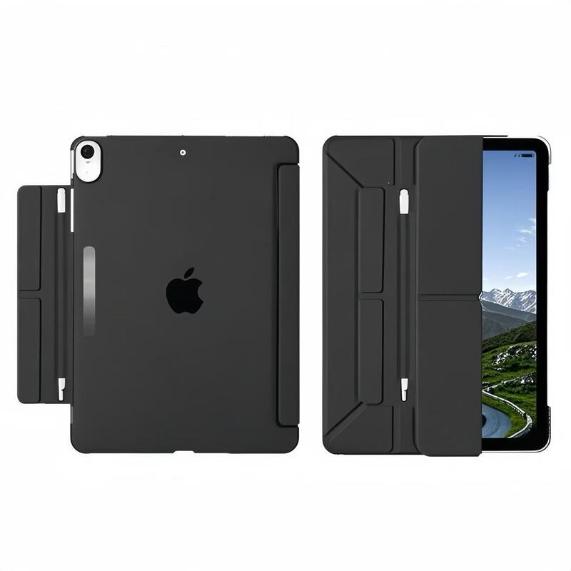 iPad Air456 内蔵ペンケースバックル保護カバー ipad10/11 曲げ防止タブレット Y 折りたたみ保護ケースに適しています。|undefined