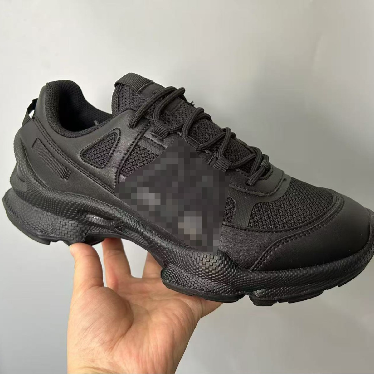 男鞋25新款潮流帅气皮面男鞋同款经典健步鞋男士休闲运动鞋批发