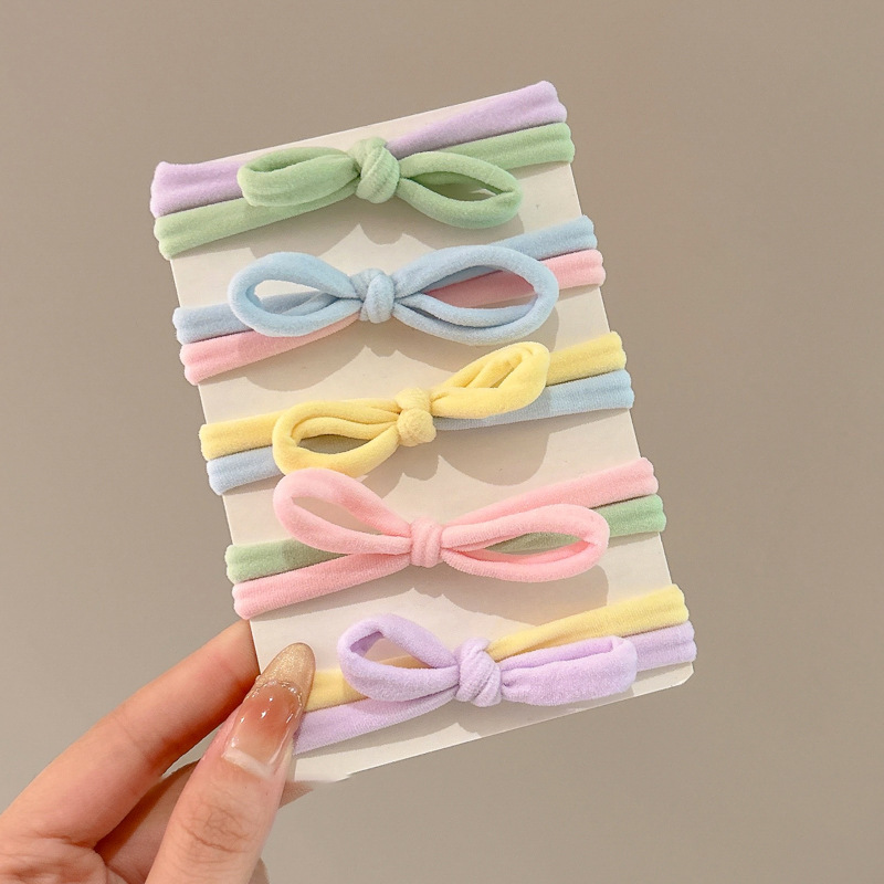 Liga de cabello 2025 – banda elástica de cuero duradero, alta gama, estilo sencillo y buena elasticidad