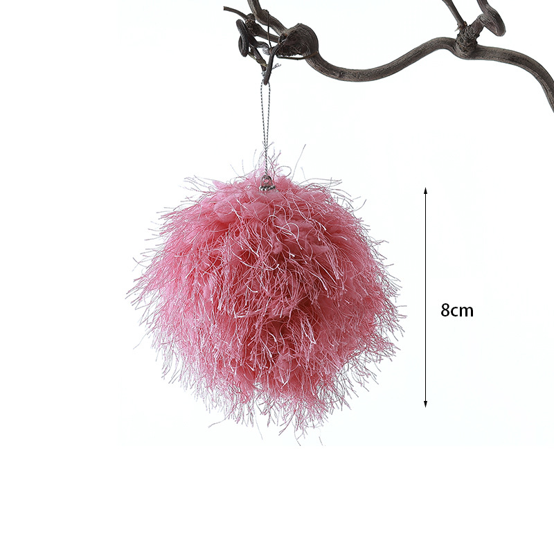 Nuevos productos transfronterizos en bolas de Navidad rosa, árboles de Navidad, colgantes, muñecos de nieve, decoraciones de Navidad