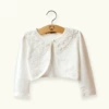 Lace beige long-sleeve