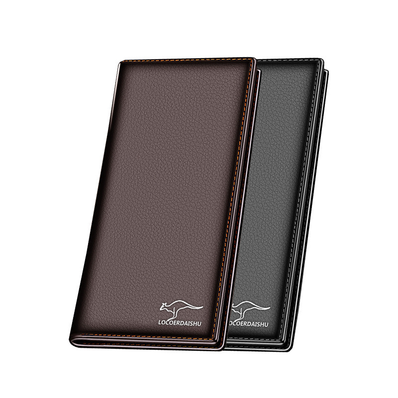 Fashion men's handbag PU long wallet multi-card leather bag men's large capacity wallet change card bag wholesale