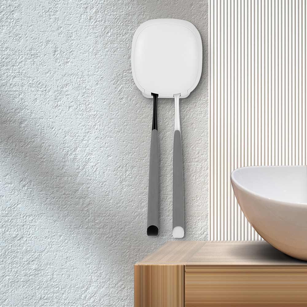 Nueva caja de cepillo de dientes de secado de esterilización UVC UV de desinfección universal transfronteriza de pared para el hogar montado en la pared