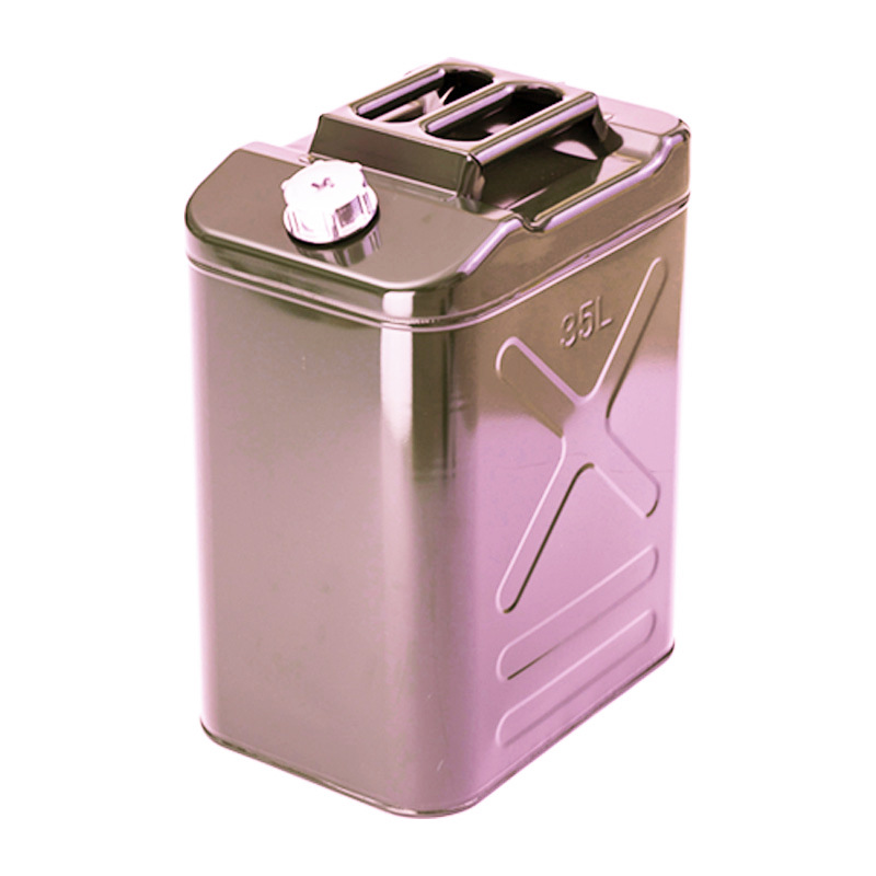 Barril de aceite engrosado Barril de gasolina de acero inoxidable 30l20l10l5 litros tanque de combustible de repuesto especial para automóvil