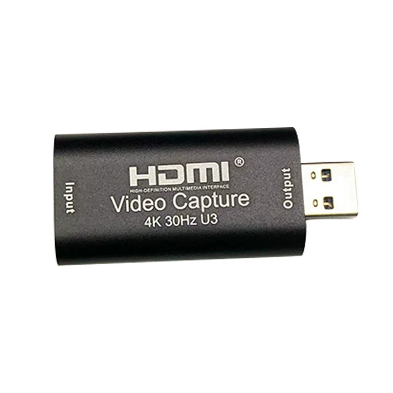 USB3.0 видеокарта для коллекции чип MS2130 4K30Гц PS4 мини-компьютер мониторинг камера настройки конвертация