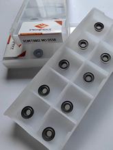 普菲特金属陶瓷R4数控球头圆铣车刀片RDMT0802MO D550精高光洁度