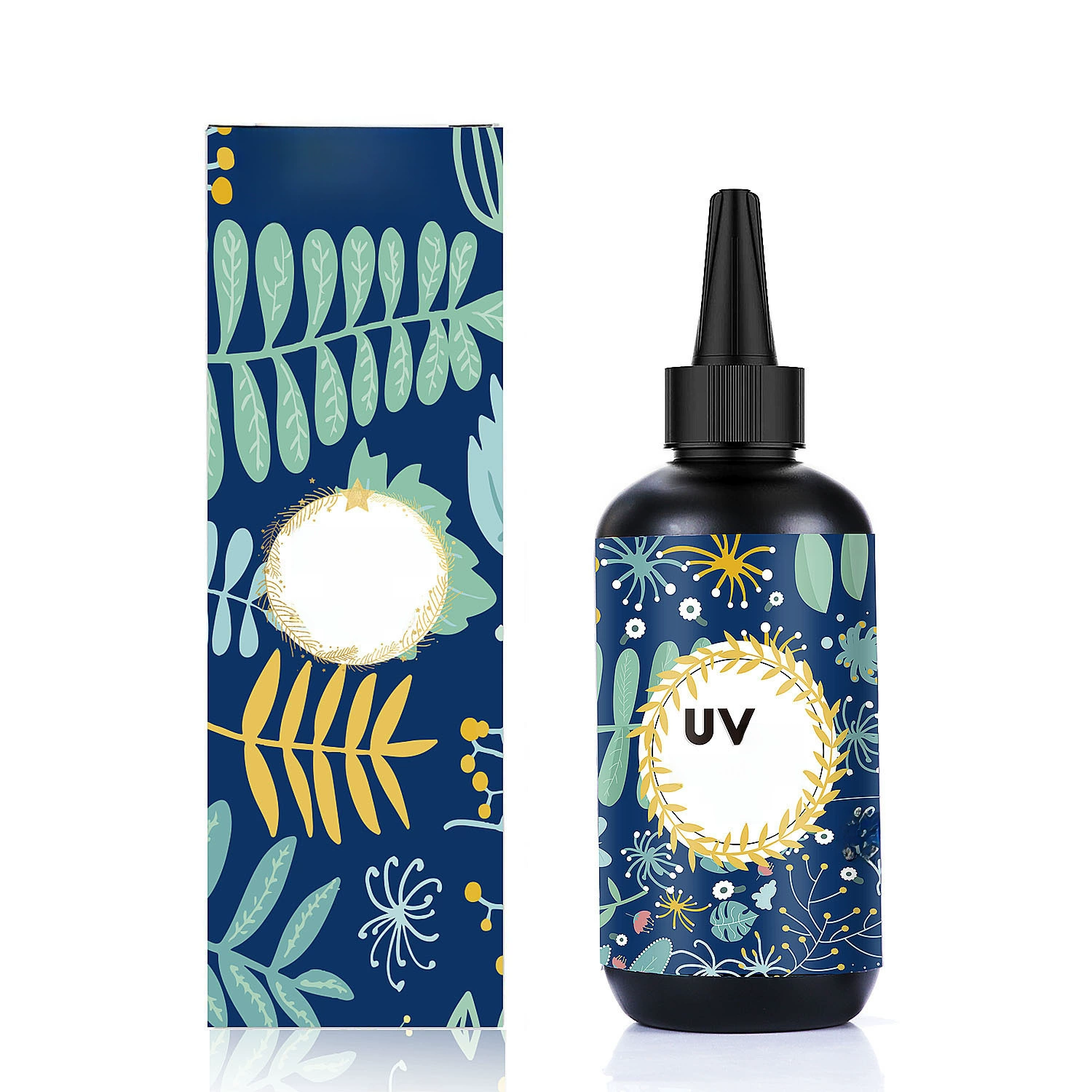 Довольный DIY маникюр UV клей UV смола бесцветный клей без тени высокая прозрачность желтое старение устойчивость UV форма капли ручная работа