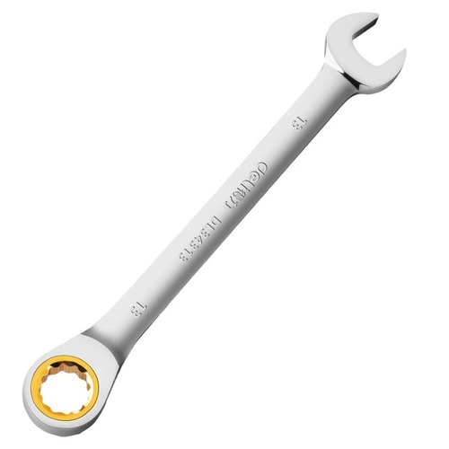Getlein DL34313 Ratchet Two-in-One Wrench 90 Teeth 10mm Mirror Ratchet Two-in-One Fast Wrench