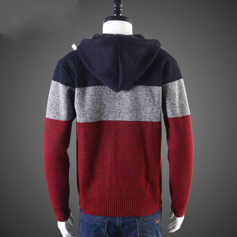 (Cross-border trading), (Wholesale), winter hoody, warm sweater, jacket with zipper for leisure, cardigan, oversize 2
