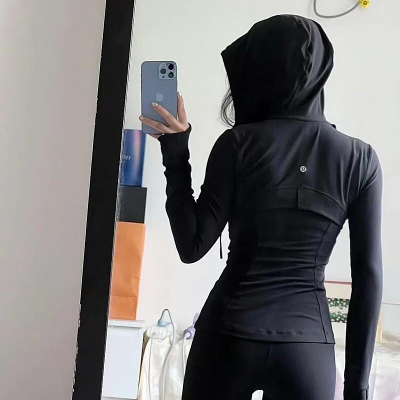 Lulu Original Label Same Style Define Hooded Yoga Jacket Women's Yoga Top Sports Fitness Running Lulu Original Label Same Style Define Hooded Yoga Jacket Women's Yoga Top Sports Fitness Running
