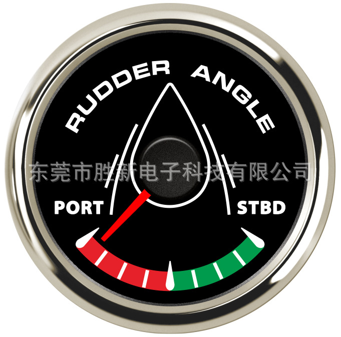 52mm舵角表 舵角仪 船用舵机测试方位