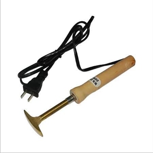 Mini Iron, Mini Soldering Iron, Wooden Handle, Leather Clothing, Leather Repair, Leather Shoe Wrinkle Removal, Leather Texture Tool, Temperature Adjustment