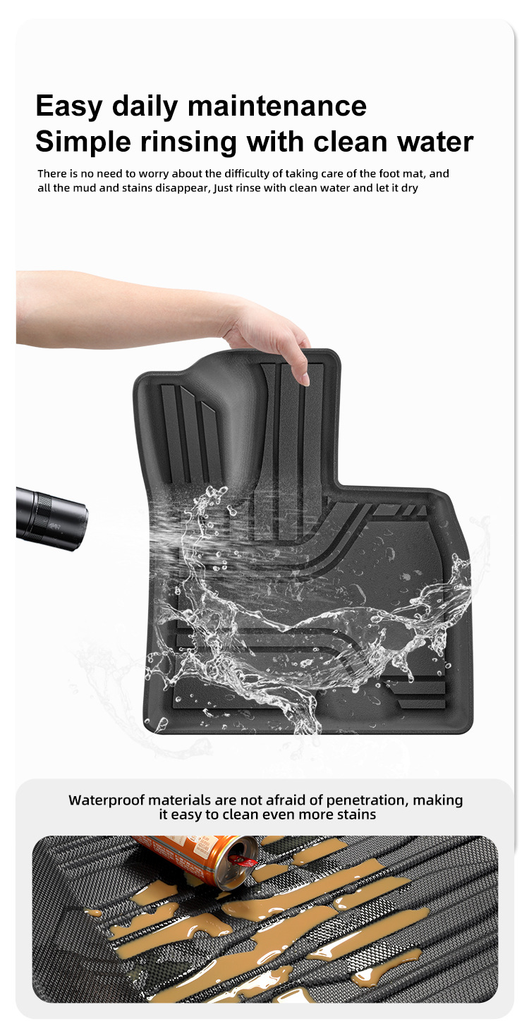 Suitable for 23-25 Models of Chery Omoda 5/C5/E5 Car Floor Mats Tpe Floor Mats Trunk Mat