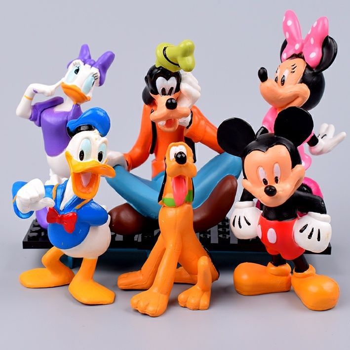 ミッキーの妙妙屋唐老鴨ミッキーのフィギュア人形のフルセットのおもちゃと人形のプレゼントです。|undefined