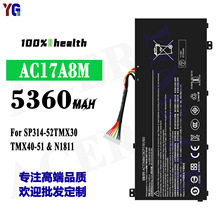 适用于宏基SP314-52TMX30/TMX40-51/N1811笔记本电池AC17A8M批发