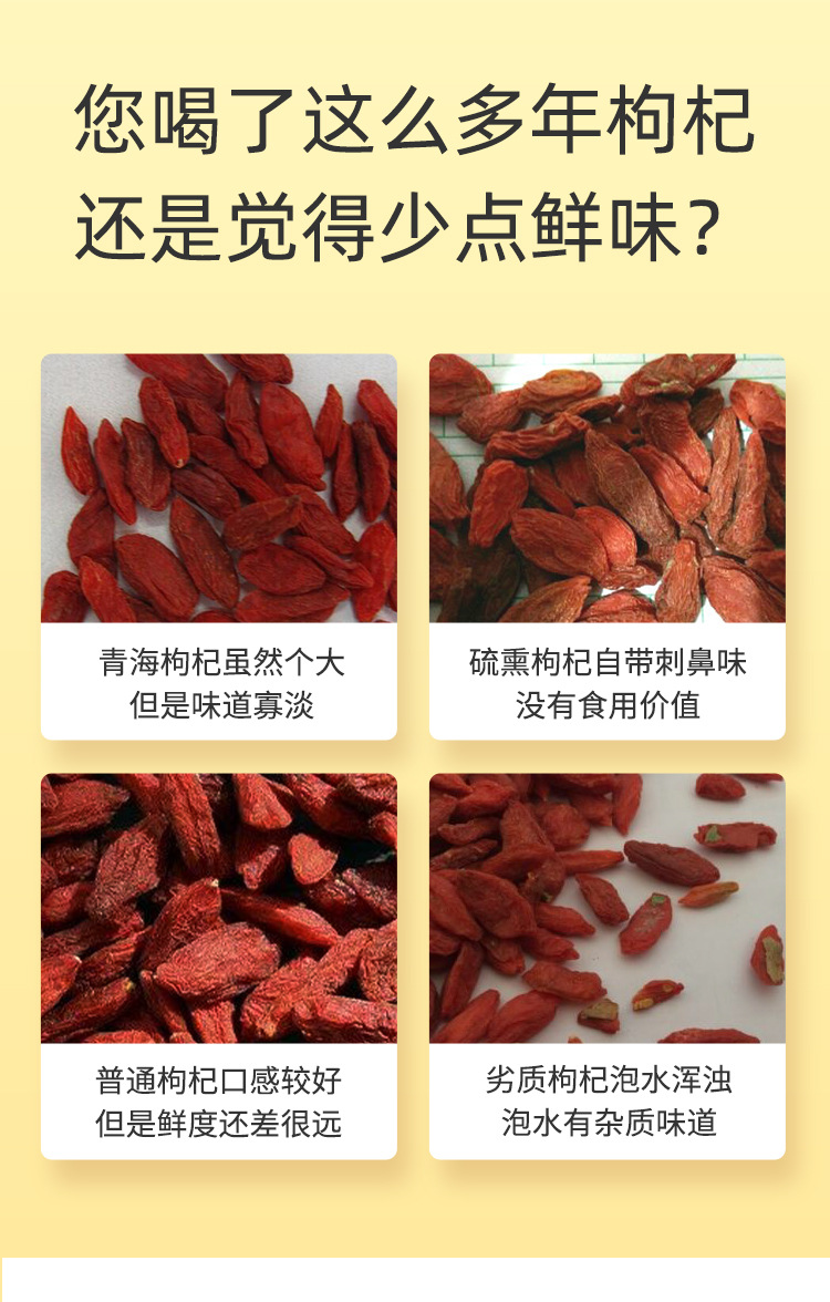 Premium First Harvest Goji Berries 200g Gift Box Individually Packed Ningxia Dried Wolfberry Ready to Eat overview