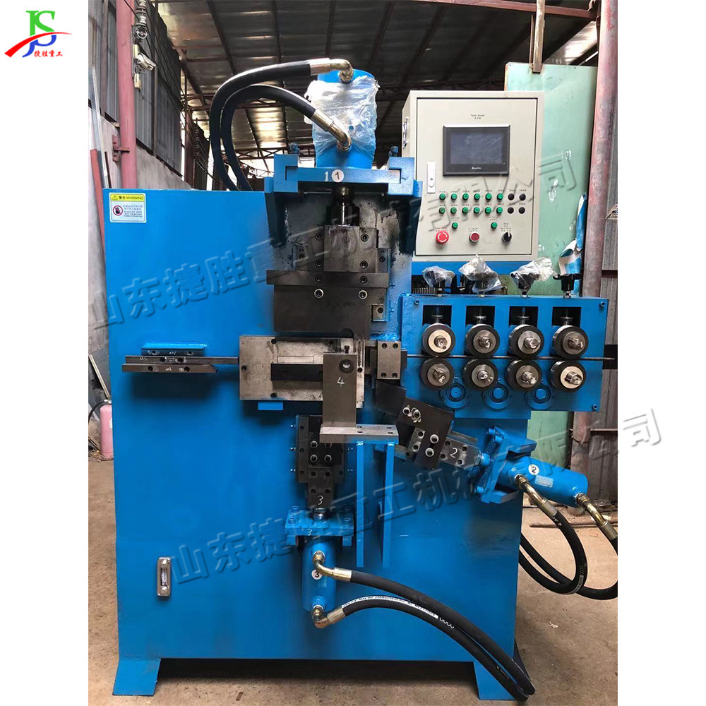 máquina de embalaje de tipo de plataforma tipo de retorno máquina de embalaje de cinturón de fibra CNC pequeña máquina de formación de hebilla de acero de metal