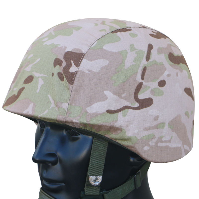 03 Kevlar casco nuevo camuflaje táctico cubierta de casco gancho elástico entrenamiento protector cubierta de casco de acero stock
