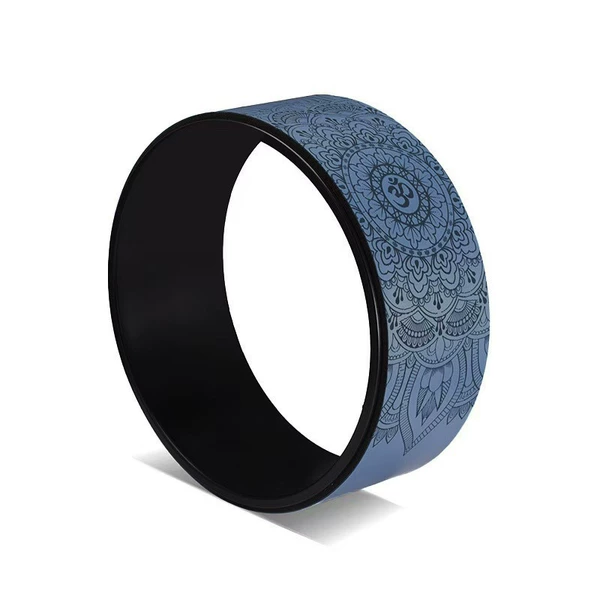 Lake blue PU+black inner ring