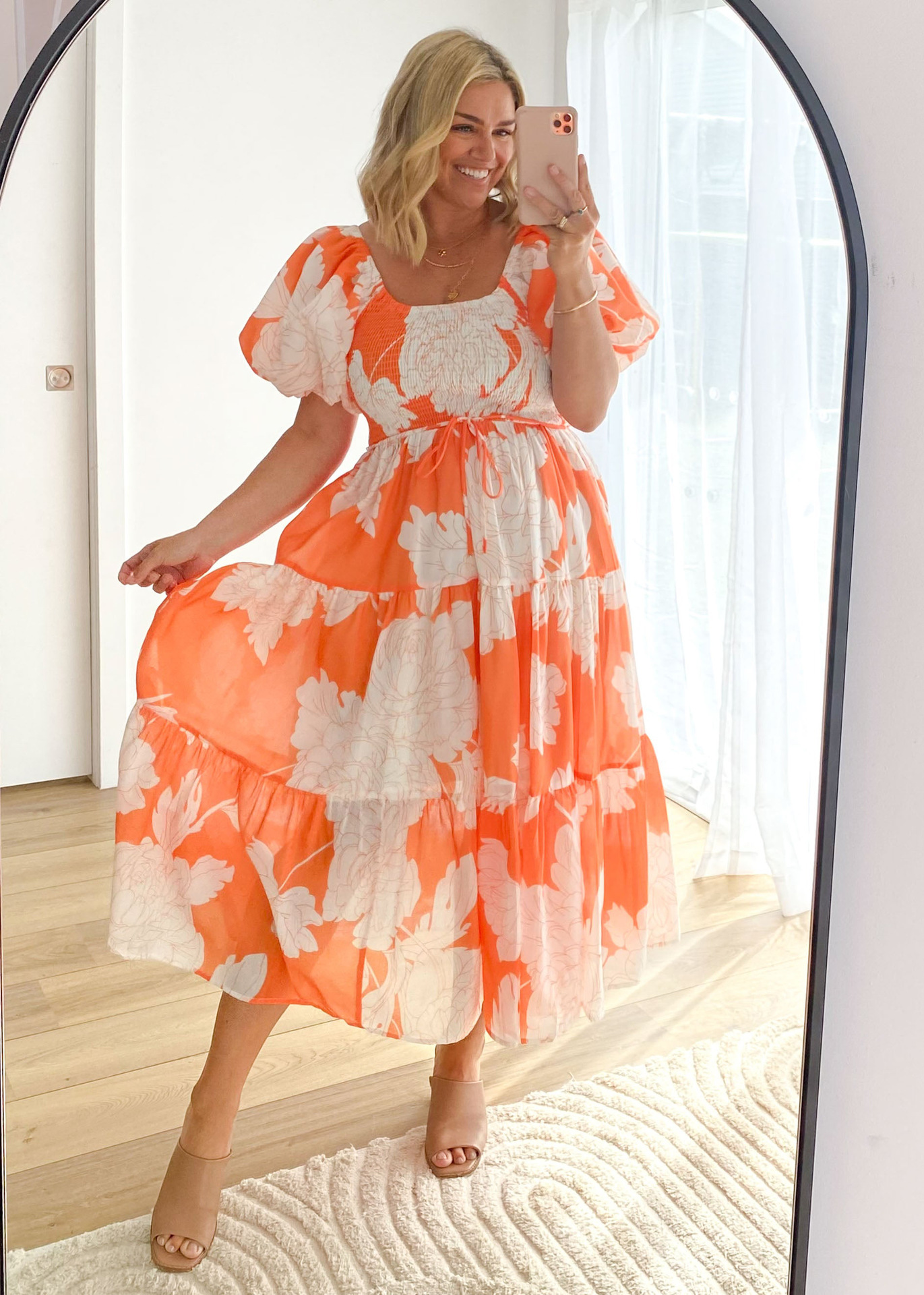 266g Weight Maxi Long Dress Dress Length Type Short Sleeve Sleeve Length Swing Dress Dresses Type Puff Sleeve Sleeve Type Polyester Fabric Type High Waist Waist Line Holiday, Daily Occasion Off Shoulder Neckline Slim Fit Type Flower Pattern Spring Season Women's Gender Printing Design Elegant, Pastoral Style Wholesale Women's Elegant Pastoral Printing Flower Holiday Daily Off Shoulder Short Sleeve Swing Dress 25