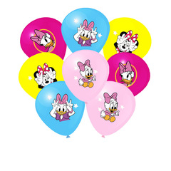 Latex Balloon Mickey Minnie Theme Party Birthday Decoration Balloon Children's Toy 12-inch 2.8g Cartoon Balloon