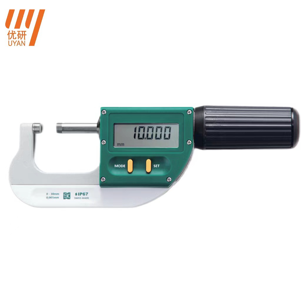 SK新泻精机S-LINE系列数显式外径千分尺MCD-30IP67S2