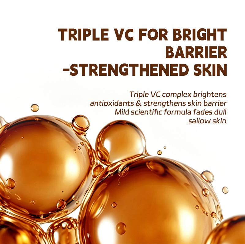 Cross-border export cosmetics and skincare products Vitamin C original solution facial serum whitening freckle remover VC essence
