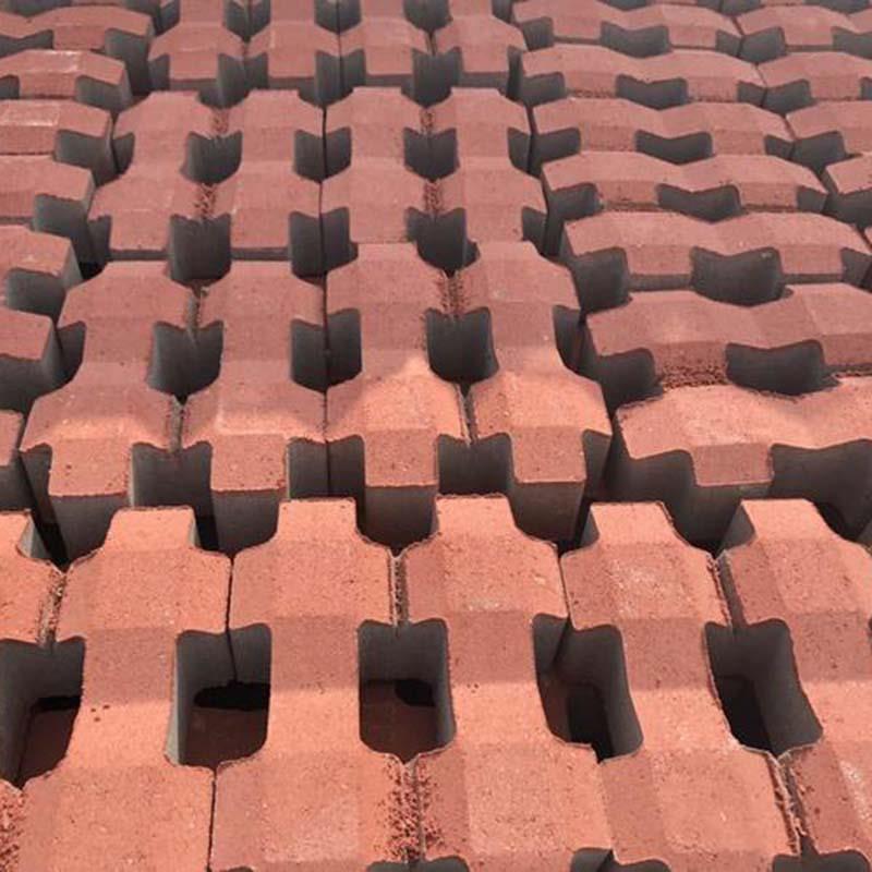 井字砖结构稳固承重能力强耐用性强美观植草砖停车场砖