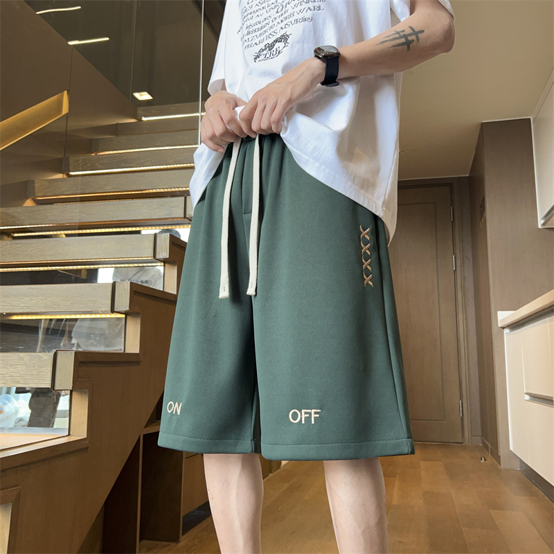 Men's Casual Shorts For Summer Versatile Beach Wear For Boys_voghion.com