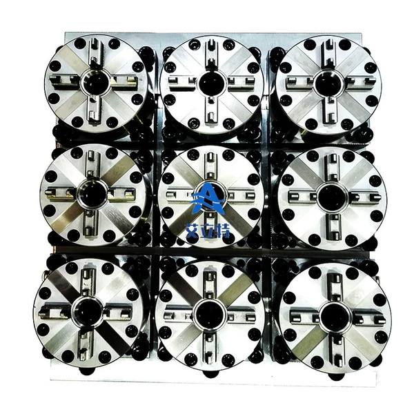 YouER D100 type CNC pneumatic nine-station silver white ±1%