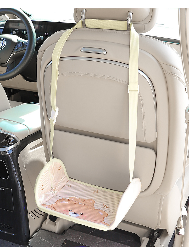 Car children's footrest car seat rear use support rest foot pedal car interior accessories