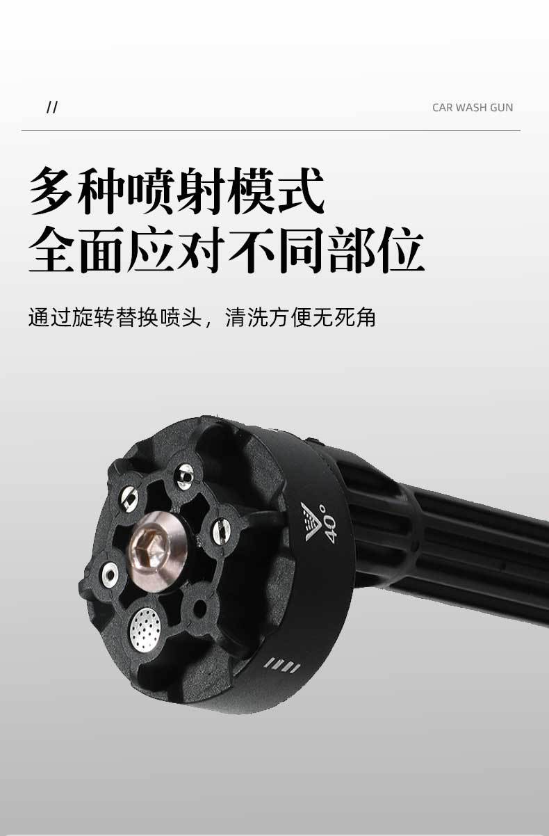 High Pressure Car Washer, Cordless, Brushless Motor, Lithium Battery
