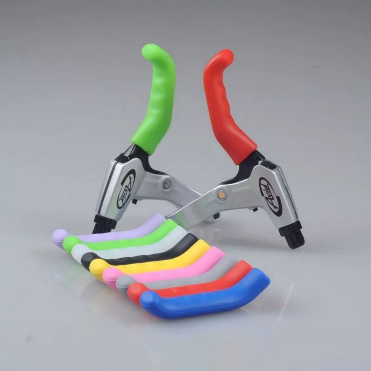 (One price) mountain dead fly Road folding bicycle brake protective cover silicone cover accessories equipment