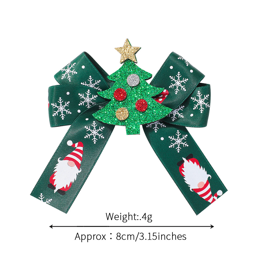 7g Weight Daily Occasion Christmas Festival Women's Gender Classic Style Style Classic Style Women's Kids Hair Accessories 1