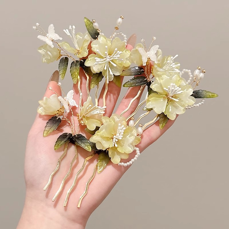 Nuevo estilo chino en forma de U, peinado, horquilla, tocado femenino, accesorios de cheongsam Hanfu, horquilla, horquilla, horquilla, horquilla, nuevo estilo antiguo