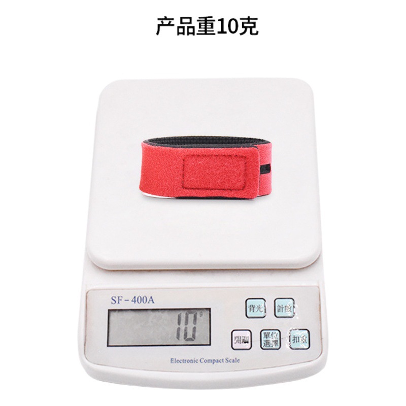 Varilla de Luya varilla de viga fija antideslizante con material de buceo engrosado elástico correa de caña de pescar correa de varilla de viga de Velcro