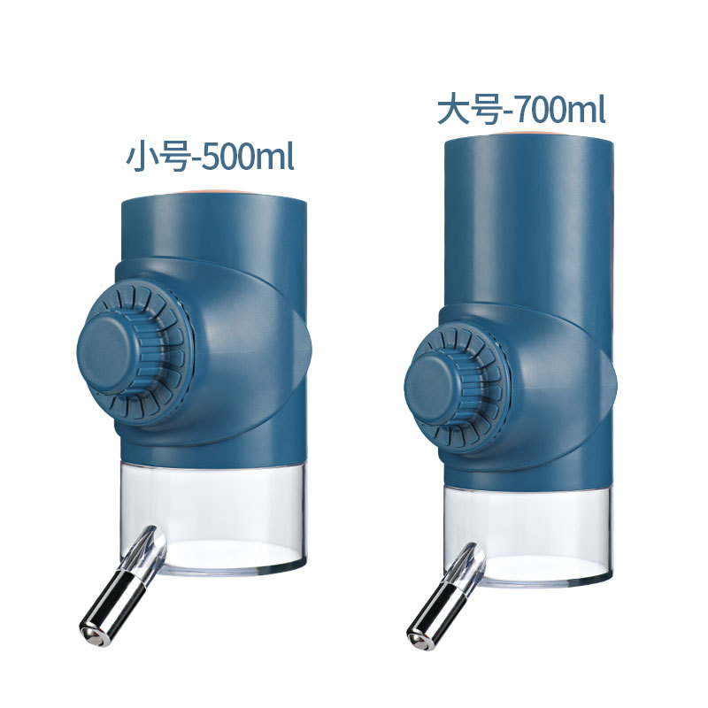 Dispensador automático de agua para perros jaula de perro colgando botella de agua para mascotas alimentador de agua automático bola lamiendo alimentador de agua