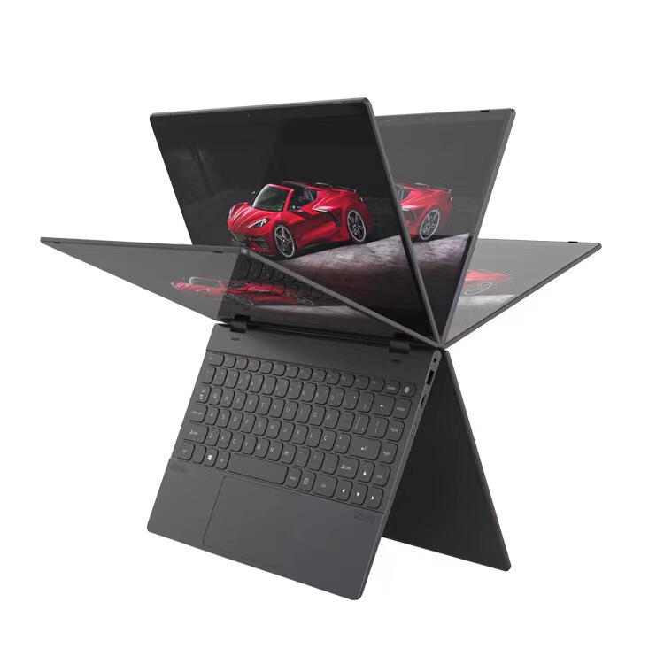 360-Degree Rotating Touch Yoga Laptop 14inch Gaming Tablet Two-In-One Thin and Light 2024 New Model Pc
