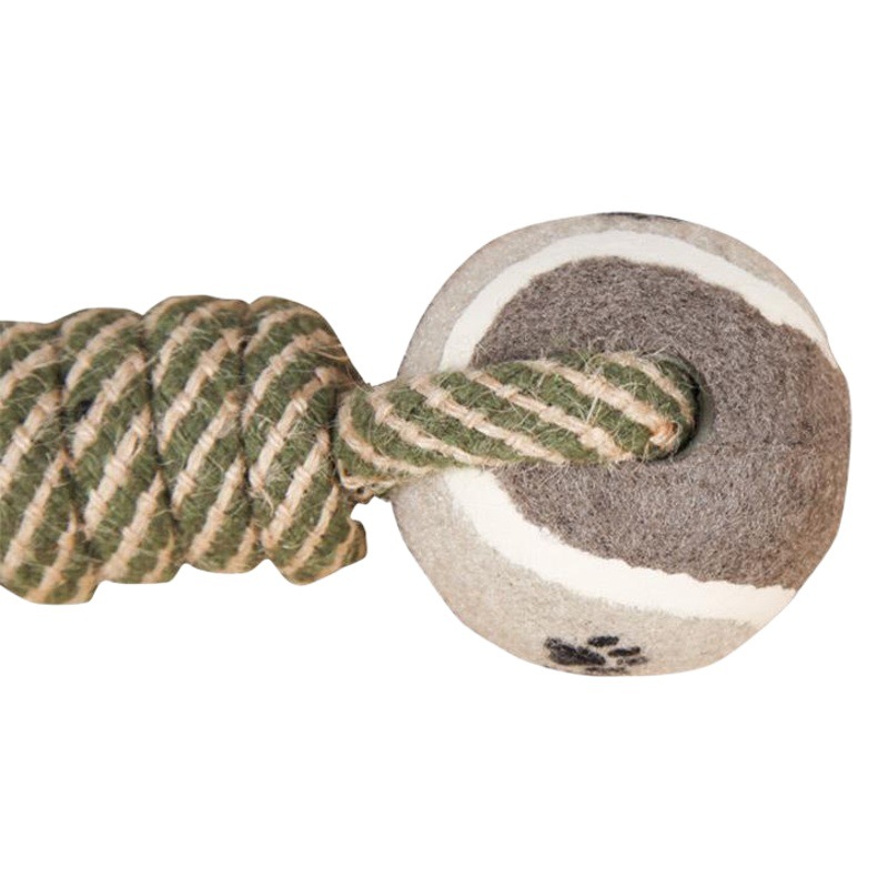 Juguete para perros de cuerda de algodón para la dentición, juguete para mascotas de gran venta transfronterizo, cuerda masticable duradera para perros, juguete para masticar de autoentretenimiento para aliviar el aburrimiento.