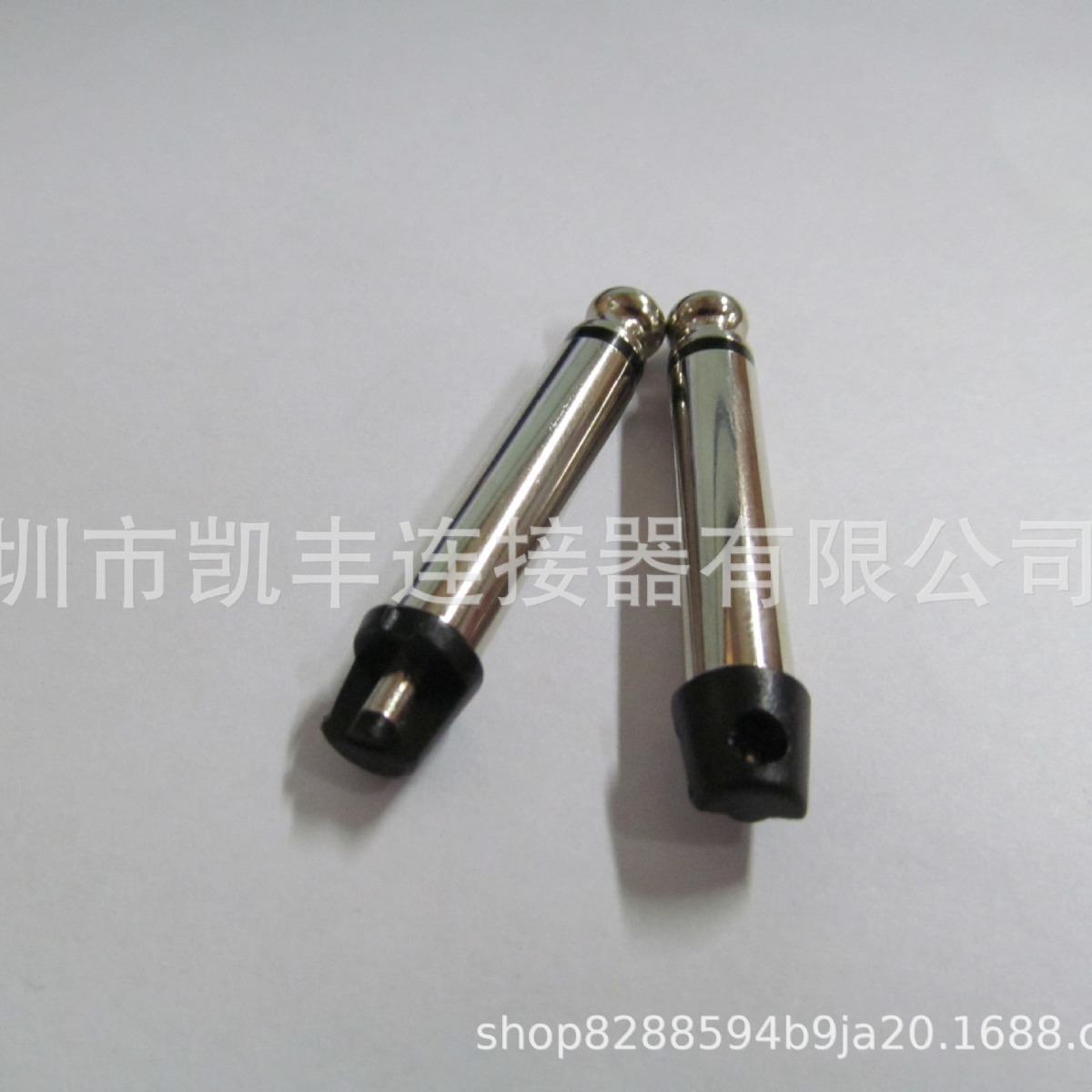 供应DC6.3单音插头短体弯头成型式6.35插头话筒音响插头6.3