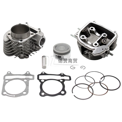 ATV Kart GY6 200 Jinglong mühərrik silindr başlığı, silindr quraşdırması