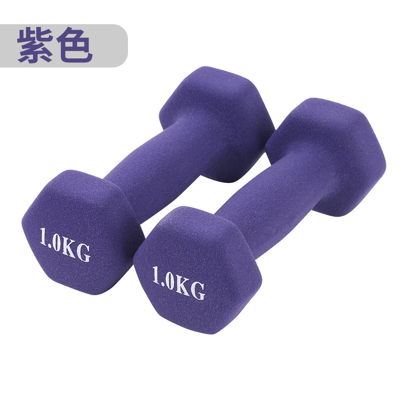Dumbbelle para mujeres equipos de ejercicios domésticos deportivos integrales hexagonal pequeño dumbbelle para niños estudiantes de yoga peso dumbbelle
