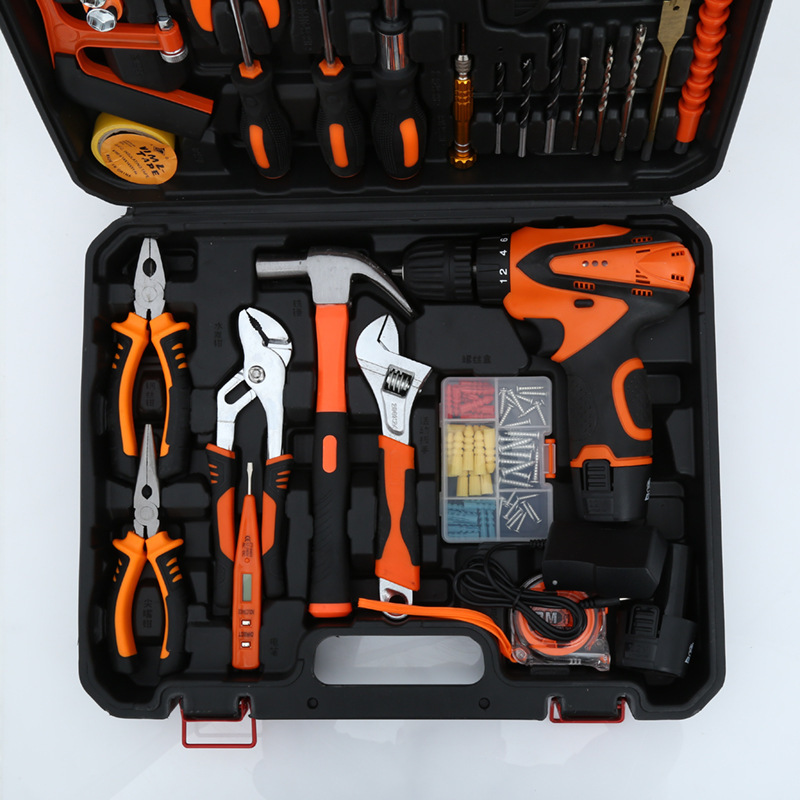 Juego de hardware para el hogar herramientas de reparación multifuncional herramientas de combinación electricista reparación de automóviles Caja de Herramientas Kit al por mayor