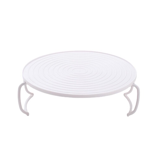 Creative microwave meal heating layered steaming rack foldable kitchen round storage rack wish Amazon new