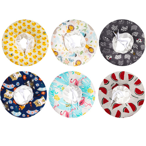 Elizabeth Circle Cat Cotton Neck Collar Universal Anti-Scratch Cat and Dog Collar Protective Circle Beauty Cover Shame Circle