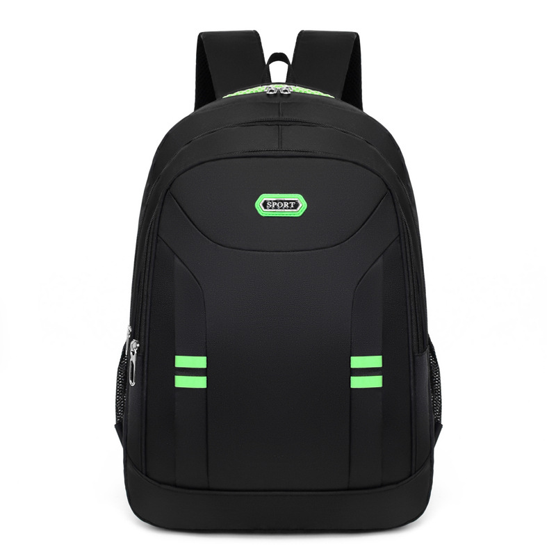 Mochila de gran capacidad simple de moda, bolsa de viaje al aire libre para viajar, mochila para computadora para estudiantes de secundaria