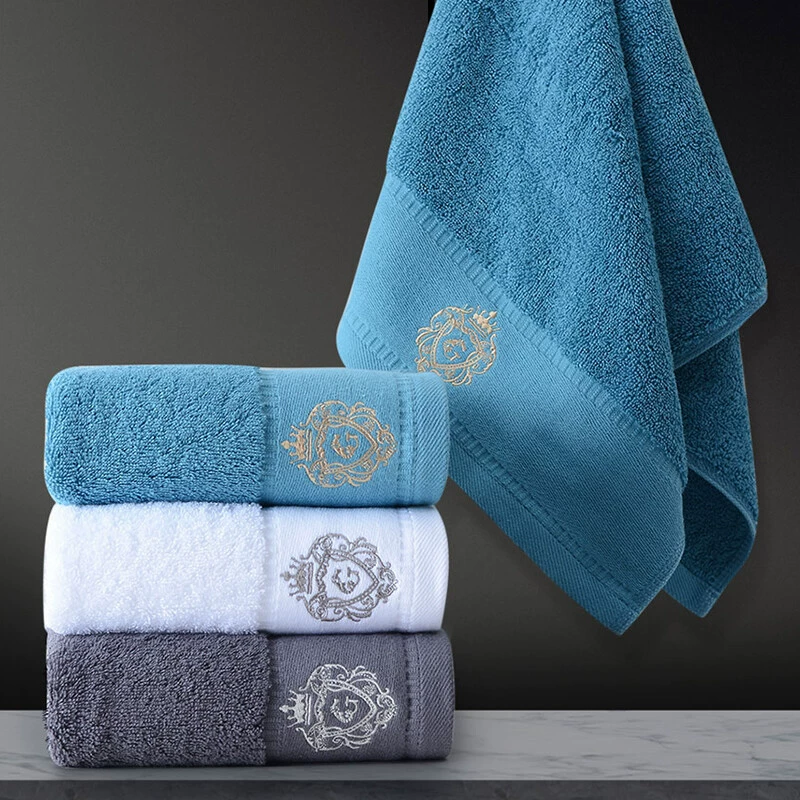 洁丽雅（Grace） antibacterial cotton soft towel for face washing, increased thickness, water absorbent