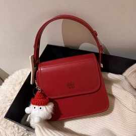 恋恋笔记手提包包女2024新款通勤红色婚包单肩斜挎包工厂直销